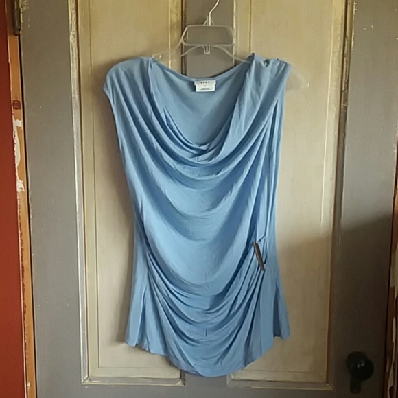 Dkny Tops - DKNY Blouse Blue